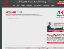 Tablet Screenshot of megacad.info
