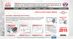 Desktop Screenshot of megacad.pl